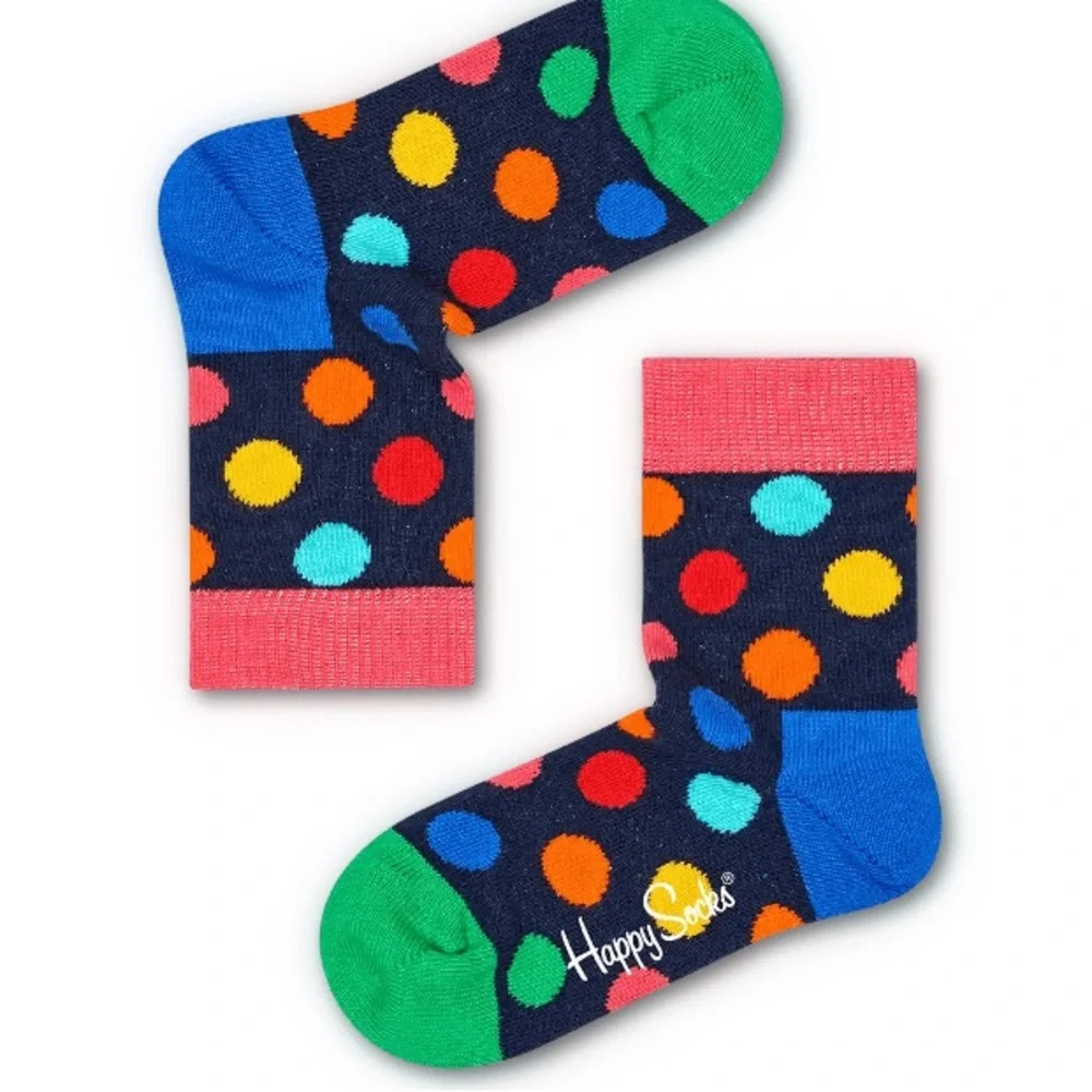 NWT Happy Socks Gift Set Cherry Kids Classic Size 2-3Y